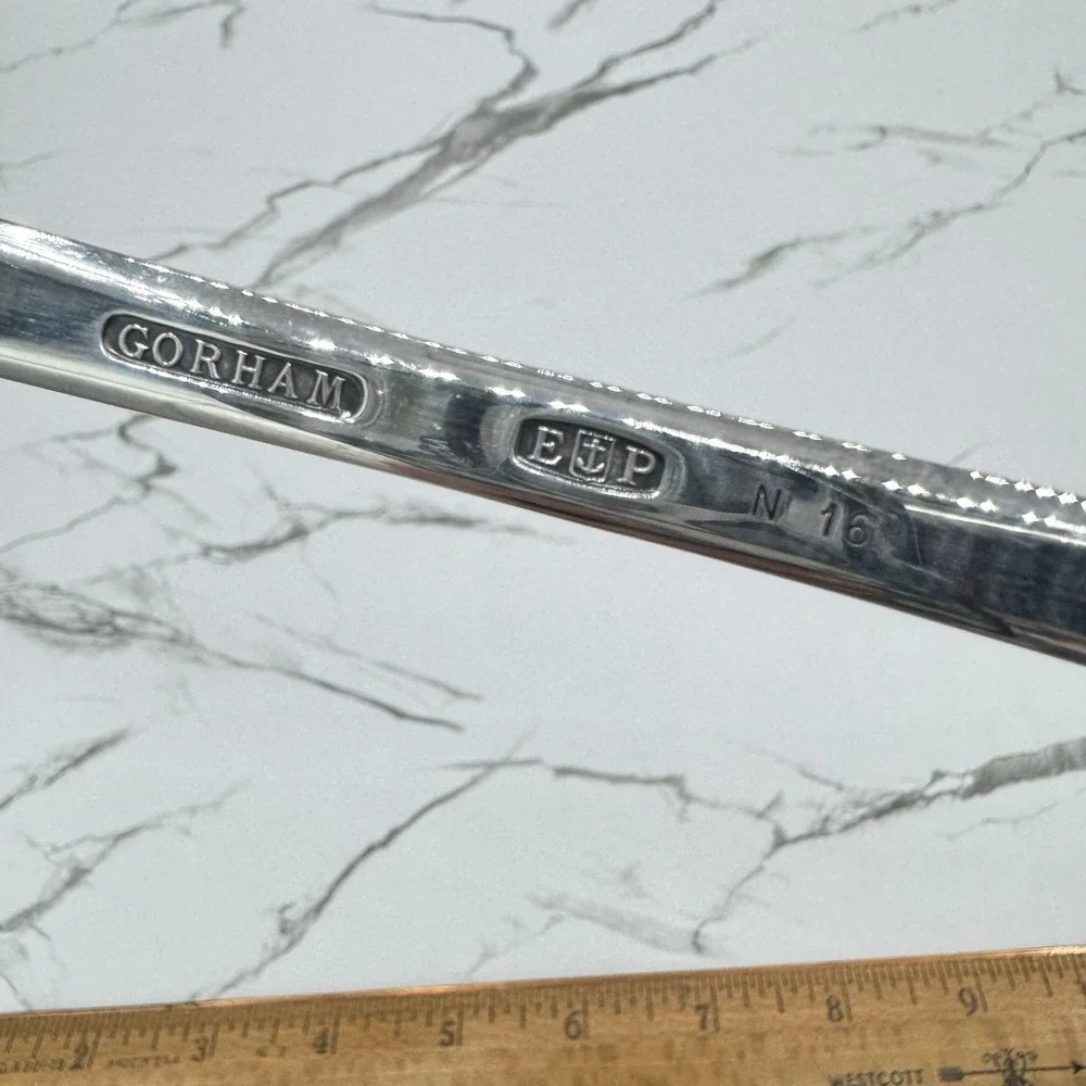 Gorham Silverplate Serving Spoon‎ 12